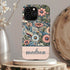 Custom Name Botanical Wildflowers Meadows iPhone Case